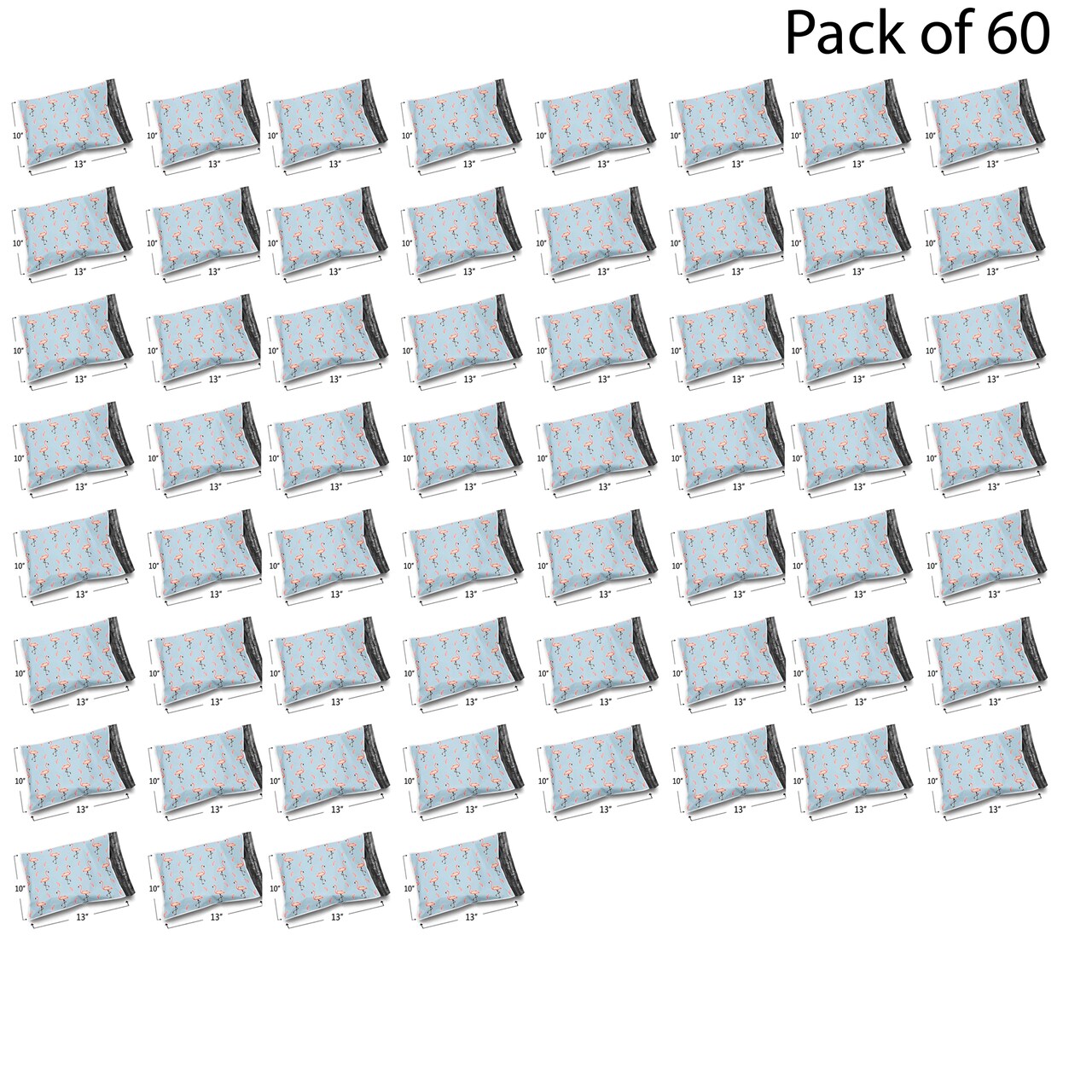 Design Poly Mailer Envelopes 10" x 13" Glossy Multi Pack & Design